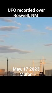 80K views · 320 reactions | Ufo recorded over Roswell, NM on May 17 2023 #ufo #UAP #ovni #ufosighting #aliens #area51 #spaceship #reels #viralvideo | Octavio Velazquez lozano | Facebook