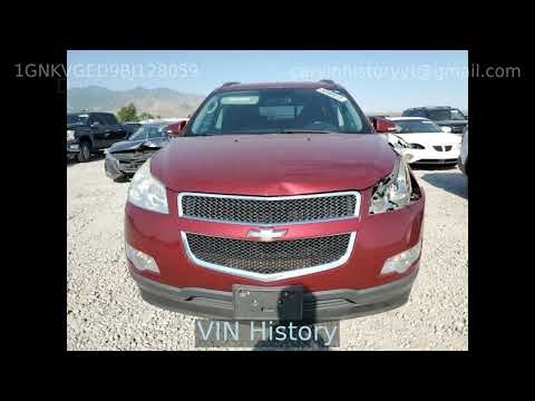 2011 Chevrolet Traverse Lt 1GNKVGED9BJ128059