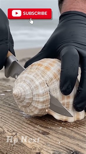Amazing Conch Shell Cutting Skills 🐚✨