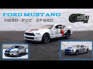 Hot Wheels Restoration - Ford Mustang of Need For Speed movie restauracion de hot wheels -