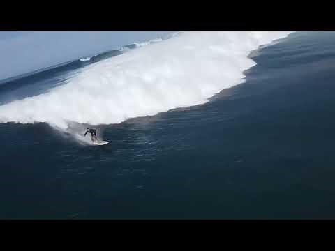 Epic big waves bring surfers from around the world to Cerritos Beach southern Baja California