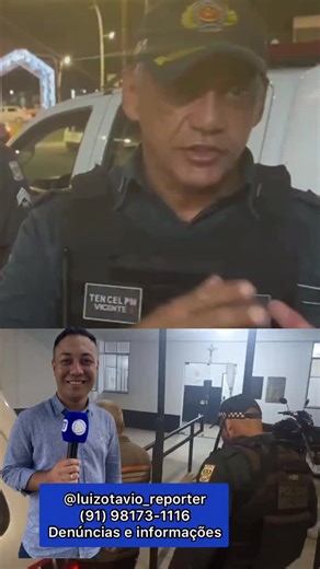 Luiz Otávio Louredo Repórter on Instagram: "URGENTE! 🚨 Operação Game Over ao comando do tenente coronel @vicenteneto_05 do @24batalhao_pmpa prendeu Paulo dos santos, o homem é foragido desde 2019 por inúmeros crimes incluindo receptação e falsidade ideológica, denúncias levaram a polícia até a porta de uma igreja onde o suspeito estava no bairro do Tapanã onde foi capturado e conduzido a delegacia. #belém #noticias #polícia"