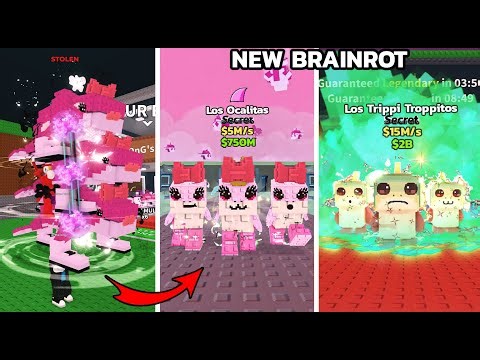 ROBLOX i Unlocked The New Brainrot Ritual - Steal a Brainrot - Tung Tung Tung Sahur