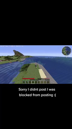 But now me backk #mc #mod #minecraft #mermaid #swim #transition #edit