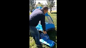 Watch the easiest tent to set up on Amazon Live