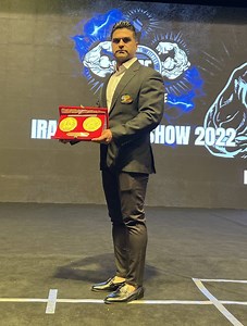 Akbar Khazaei, the only ifbb professional bodybuilding judge in Iran, was invited to judge the second competition of Iraq Muscle Show 2023