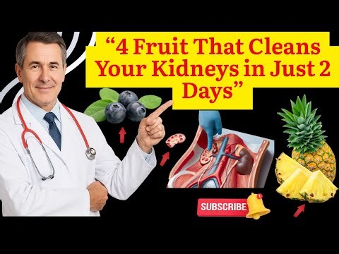 4 Powerful Fruits to Cleanse Your Kidneys Naturally