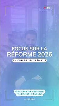 RFE 2026 | Comprendre l'annuaire de la réforme !