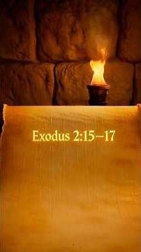 03Moses Escapes to Midian | Exodus 2:15–17 #bible #scriptureexplained