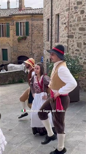 Montalcino Sagra del Tordo 💃🏽 Tuscany Folk Dance
