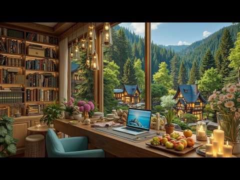 Spring Work Jazz ~ Relaxing Bossa Nova for Productivity & Focus in your Cozy Office Space