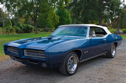1969 Pontiac GTO Convertible 4-Speed
