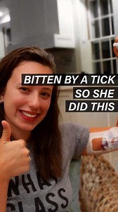 264K views · 2.1K reactions | Bitten By A Tick, So She Did This... A tick bite left Emily with neurological Lyme disease. She had to carry an IV around, but was embarrassed by how it looked. So she helped start a business making medical apparel for those with chronic conditions. | seen.tv | Facebook