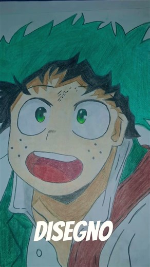 Reference VS Disegno di Deku! #shorts