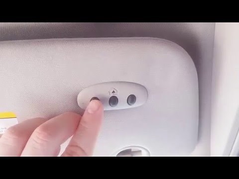 2011 Chrysler Town & Country Minivan Garage Door Programming