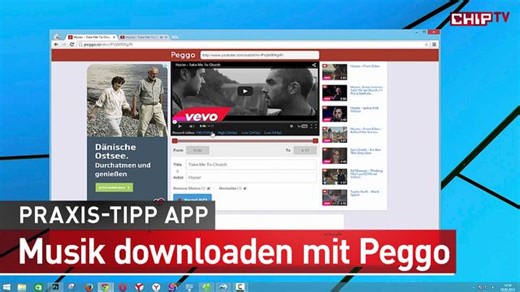 Peggo - MP3-Musik von Soundcloud und YouTube laden