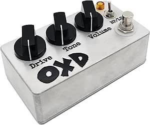 Hand-made Overdrive Pedal, Overdrive Guitar Pedal with Two Effects, Bright and Flat, True Bypass, DC 9V, Pedal for Electric Guitar