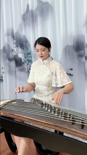 民樂古箏演奏歌曲一剪梅，Women's Chinese Folk Music Guzheng Performance Song Yijian Plum #古筝 #老歌輕音樂 #民乐