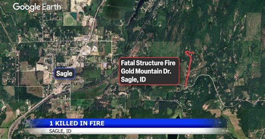 House fire in Sagle leaves 1 dead
