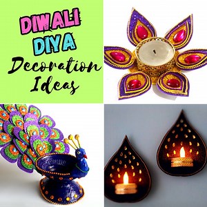 1.2K views · 17 reactions | Diwali diya decoration ideas - learn how to make 3 beautiful diyas for Diwali / Candle holders or tea light candle holders in this DIY craft tutorial. Try out these amazing handmade festive decor ideas to light up your home this Diwali 2023. #diwali #diwalidecoration #diya #diyadecoration #diwali2023 #festive #candle #homedecor #diy #craft #tutorial #howto #handmade #thelittlecrafties | The Little Crafties | Facebook