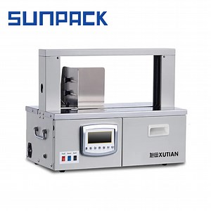 [Hot Item] Sunpack Basic Automatic Heat Sealing Banding Machine Paper Bander for Printing Industry