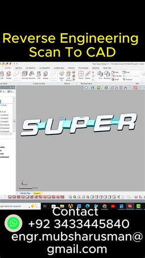 Part15 | No CAD? Engineers Rebuild Parts From Scratch 😮😮😮 #reverseengineering #shorts #trending