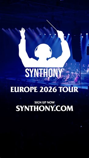 EUROPE … WE’RE COMING BACK 🌍✨ SYNTHONY returns in 2026 - and yes, your city might be on the list 👀