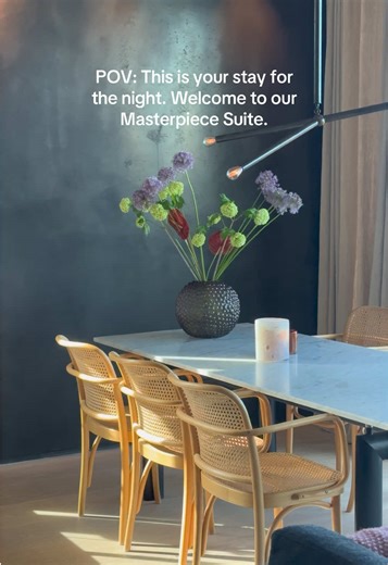 A 115 sqm suite with a private rooftop terrace, warm plunge pool and a 360 view of Stockholm, say no more 😮‍💨 #hotelatsix #masterpiece #suite #stockholm #rooftop