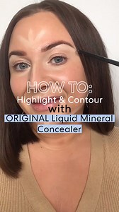 6.8K views · 50 reactions | Learn how to conceal, highlight *and* contour with just the ORIGINAL Liquid Mineral Concealer. Education Manager, Hayley shows us exactly what shades to use for your skin tone and where to place this clean and vegan formula to enhance your features. Need help shade matching? Head to our highlight on our page to book a virtual consultation with our Beauty Experts  懶 癩  Shop: https://bit.ly/2P5YQGD | bareMinerals | Facebook