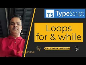 TypeScript - Understanding Loops