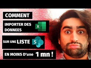 LA TECHNIQUE ULTIME POUR IMPORTER DES DONNEES EXCEL SUR UNE LISTE SHAREPOINT OFFICE 365