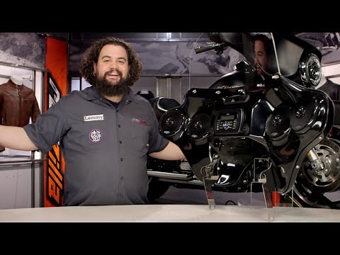 Hoppe Mediazilla Detachable Audio Fairing for Harley Review at RevZilla.com
