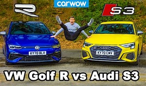 VIDEO - Volkswagen Golf R contre Audi S3, le duel embarrassant