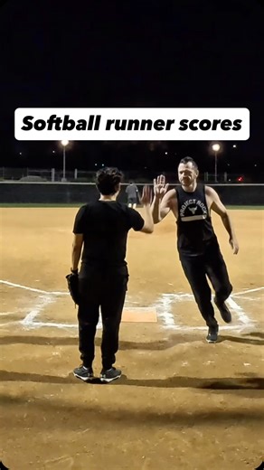 Softball runner scores! 🥎 . Softball highlights Softball tips Softball fails . #slowpitch #softball #slowpitchsoftball #softballislife #usssaslowpitch #softballplayer #highlights #sport #athlete #fyp #trendingreels | Outfieldjeremy