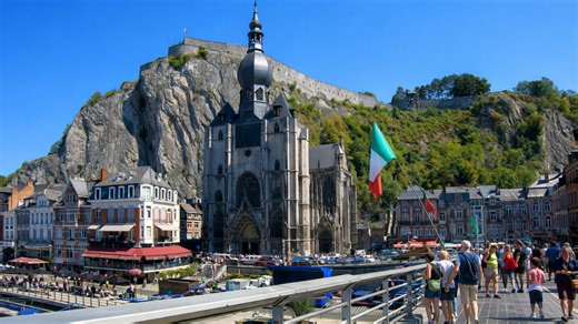 Why is Dinant one of Belgium’s most beautiful towns?
