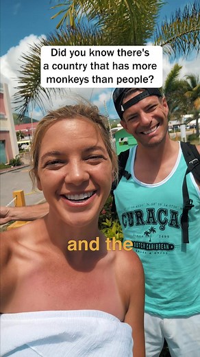 More monkeys live in this country than people!! 😲🙈 Saint Kitts and Nevis is the smallest country in the Americas. 😊 Although it's small, it is home to some beautiful beaches and mountain views! 😍 One of the hardest things about traveling to every country on a budget is choosing what to say yes and what to say no to. (I wish we had a limitless budget so we could do it all! But sticking to our budget is also the thing that has helped us be able to visit 179 countries.) So after incredible days