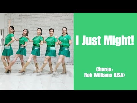 I Just Might! Line Dance (demo & count) Chor : Rob Williams (USA)