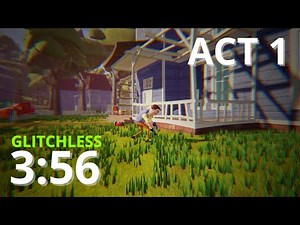 Hello Neighbor ACT 1 – Walkthrough Speedrun (No Commentary)