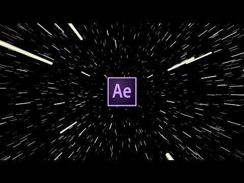 Easy Hyperdrive Space Jump Effect Tutorial | After Effects