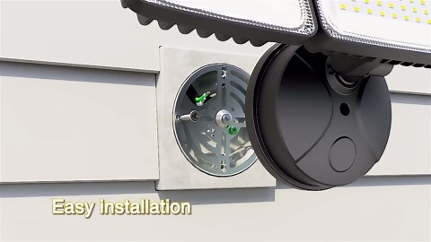 Onforu 130W LED Security Light, 13000LM Outdoor Indoor Flood Light Switch Controlled, IP65 Waterproof LED Exterior Floodlight, 6500K White Wall Mount Security Lighting for Entryway,Garage,Yard,Eave