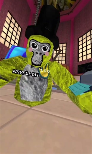 Day 2 of making a new friend in monkey blocks every day until 1k￼ subs #vr#funny #edit #friendship