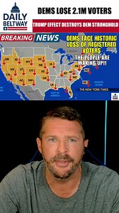 1.3M views · 134K reactions | Trump effect devastates Democrat...