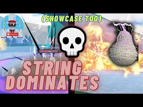 NEW String Fruit Showcase + RULING OVER Bounty Hunting in Fruit Battlegrounds