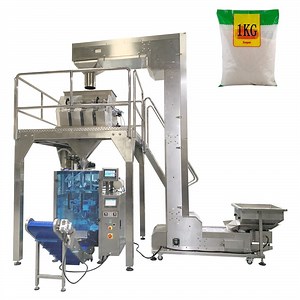 [Hot Item] Hot Selling Multi Lanes 1kg Packet Icing Sugar Salt Pouch Automatic Granule Vertical High Speed Sugar Packing Machine