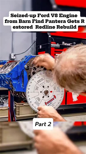 1.7K views | Seized-up Ford V8 Engine from Barn Find Pantera Gets Restored #restoration #carengine #enginerebuild | Engine Rebuild Guy | Facebook