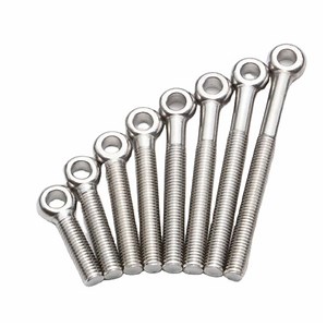 [Hot Item] DIN444 Stainless Steel M5 Union Bolt Eye Bolt Eye Screw
