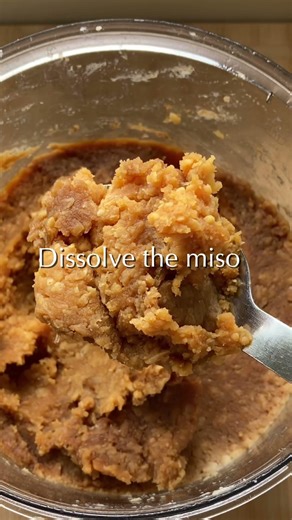 Soy x Soy Miso Soup 🫘🌱 #miso #plantbased #shorts