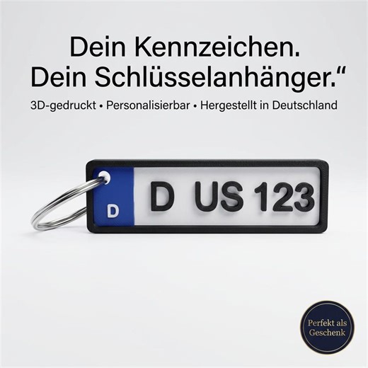 Personalized License Plate Keychain | 3D Printed | Custom Text | Gift for Drivers - Etsy