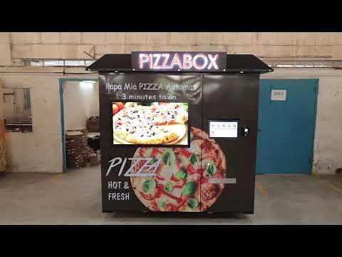 AI Pizza Vending Machine fully automated