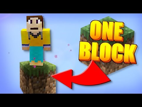 Best SKYBLOCK/ONE BLOCK in MCPE 2024!! - Minecraft Bedrock Edition ( One Block Survival Map )